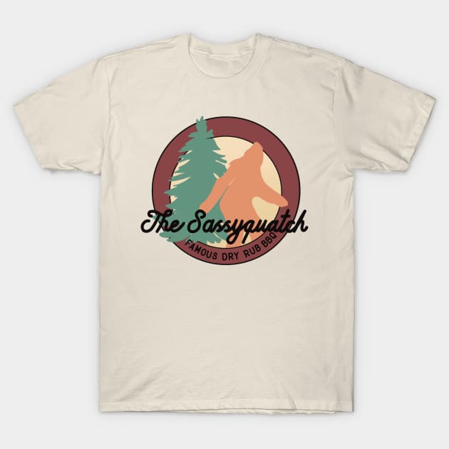 Sassyquatch T-Shirt by Tabletop Adventurer